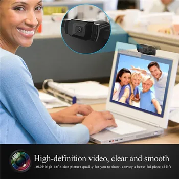 1080P HD Spletna Kamera 5MP Kamero USB3.0 Samodejno Ostrenje Video Klica s Mikrofon za Računalnik Prenosni RAČUNALNIK Za Video Konference Netmeeting