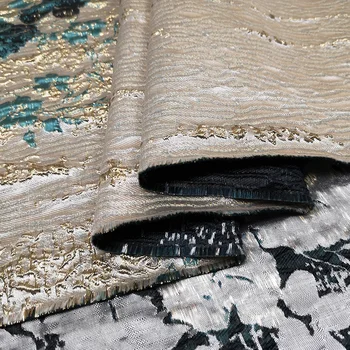 (120 cm/veliko) brocade tkanine za šivanje žakarske tkanine preja-barvane quilting za krpanje krpo DIY telas maščobe četrtine kovinski