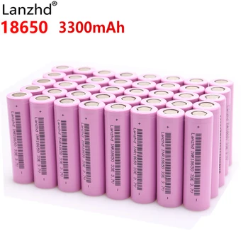 18650 40PCS Polnilna Litij-ionska litij Baterija 30a 3300mAh baterije Li ion, 3.7 v litijeve baterije 18650VTC7 baterije na debelo