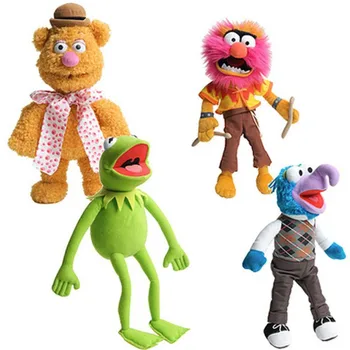 1Pcs 40 cm Kermit Plišastih Igrač Lutka V Muppet Show Polnjene Živali Kermit Igrač, Plišastih Žaba Lutka Božič Darilo za Rojstni dan