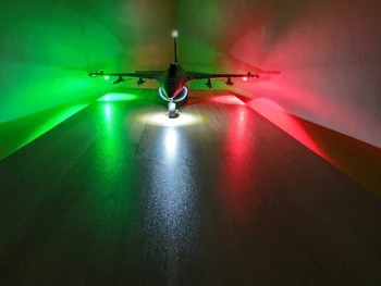 1Set 5 LED Utripajoče svetlobne Stroboskopske Svetilke Komplet Sistem RC fpv Zrakoplova Krmarjenje Eksplozije-utripa 2s/3s/4/5/6s