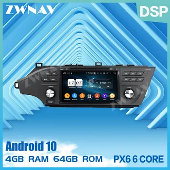 2 din PX6, zaslon na dotik, Android 10.0 Avto Multimedijski predvajalnik Za Toyota Avalon-2018 radio audio stereo WiFi GPS navi vodja enote
