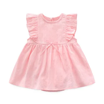 2018 poletje dojenčka obleke za baby girl obleke novorojenčka princesa jumpsuit obleko Baby Dekle Rojstni dan Obleko poročno obleko stranka