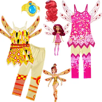 2020 Halloween Kostumi za Otroke, Dekleta, Mia in jaz Oblačila Sklop Mia Cosplay Kostum Otrok Rojstni dan Pustne Obleke za