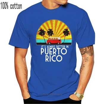 2020 smešno t shirt Puerto Rico Spominek T-Shirt - Puerto Rico Darilo Majica s kratkimi rokavi tshirt moški tee