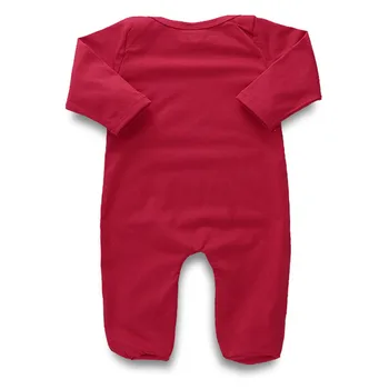 2020 za Otroke Božič romper obleko Novorojenega Dojenčka Baby Fantje Dekleta Božič Pismo Tiskanja Romper Jumpsuit Obleke Romper Y4