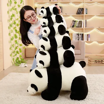 25-60 cm 1Pc Velikosti Panda Lutka creativ Plišastih Igrač Baby Bear Blazino Panda Krpo Lutka Otroci Igrače Otroška Darilo za Rojstni dan Za Otroke
