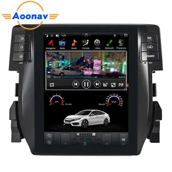 2din android avto radio za honda Civic 2016 -2019 multimedijski predvajalnik, avto radio navpično Tesla zaslon, GPS navigacija DVD predvajalnik