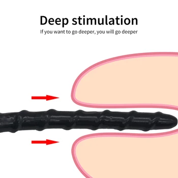 47 cm, Super Dolg Vijak Vibrator Butt Plug Analni Čep Sex Igrača Za Moške Prostate Massager Odraslih Izdelek Moški Masturbator Dilator Expander