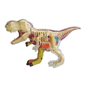 4D Master Dinozaver Anatomski Skupščine Model Q Edition Tyrannosaurus Triceratopterosaur Veliki Beli morski Pes Simulirani Živali Igrače