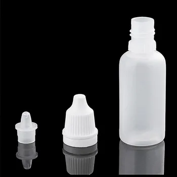 50pcs Eyedrop Prazno Steklenico Stisljiv Kapalko Steklenice, PET Kapljic za Oči Posodo 20ml