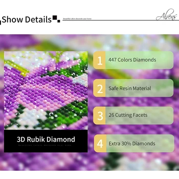 5D DIY Rabin Holding Tore Needlework Diamond Slikarstvo Šiv Celoten Krog Diamond Emboridery Slikarstvo Doma Dekor Slikarstvo