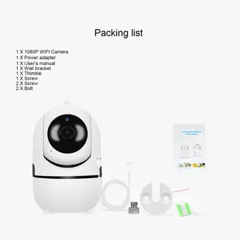 720P ločljivosti 1080P Brezžična IP Kamera Intelligent Auto Tracking IR Noč Baby Monitor Dobro Delo Z Aplikacijo IPC360 Mini Kamera