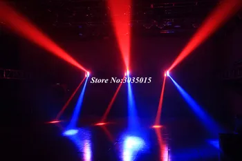 8pcs/veliko Mini 8 Oči LED Spider Light 8x10W Žarek DMX512 Kanalov za Disco DJ Glasba Stranka Klub Tla Bar Temnenje Učinek luči