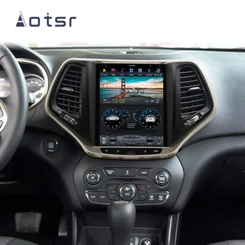 Android 8.1 Tesla slog, DVD predvajalnik, GPS navigacija za JEEP cherokee-2018 avtoradio, predvajalnik Samodejno stereo vodja enote
