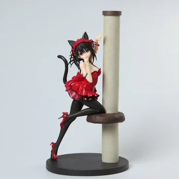 Anime Datum Živo Kurumi Tokisaki PVC Dejanje Slika Anime Seksi Dekle Slika Model Igrače Zbirateljske Lutka Darilo Anime Številke