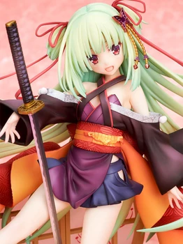Anime Slika 20 cm Murasame Senren Banka Alphamax Skytube Srčkan japonski dekle 1/7 Obsega figuric odraslih Zbirateljske igrače