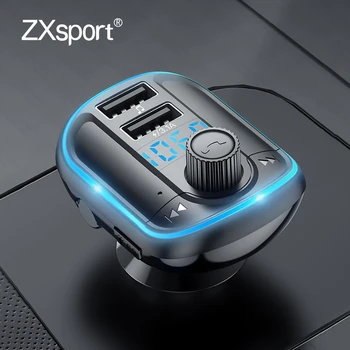 Avto MP3 Player Dvojno USB Hitro Polnilnik Bluetooth 5.0 FM Oddajnik Za Mercedes Benz W203 W211 W204 W210 W124 AMG CLA Dodatki