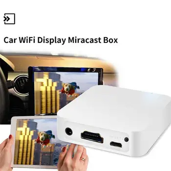 Avto WiFi Zaslon Miracast Polje Ogledalo Link Adapter Airplay DLNA, Android, iOS