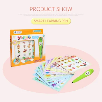 Baby Angleški Izobraževalne Glas Branje Pralni Knjiga Pametno Branje Pero Otrok Studay Knjige Učenje Živali Igrače Jezik Kit