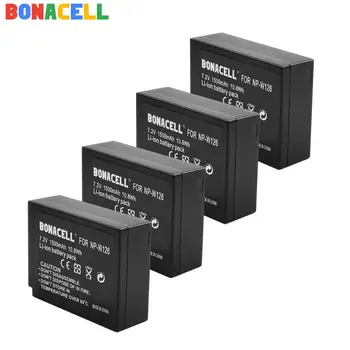 Bonacell Za Fujifilm NP-W126 NP-W126S Baterija +LCD Polnilnik Zamenjava za Fujifilm X-M1 X-A1 X-T1 X-E1 X-Pro2 NP W126