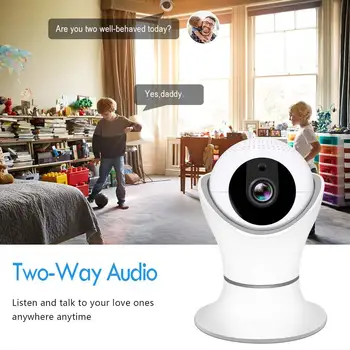 Brezžični WiFi IP Kamera HD 1080P Home Security nadzorna Kamera IR Nočno Vizijo Two-way Audio Zaznavanje Gibanja Baby Monitor