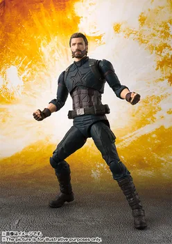 Captain Marvel Ameriški 15 cm Avengers Infinity Vojne BJD figuric Igrače