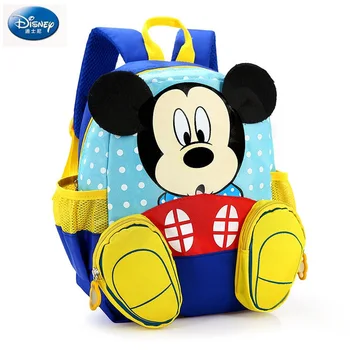 Disney Otrok Nahrbtnik Otroka v Vrtec Srčkan Risanka Minnie Šolsko Otroci Mickey Mouse Vrečko Za Šolo