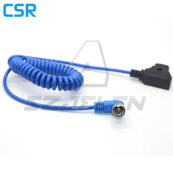 DTAP, da DC2.5(Združljiv 2.1) Zaklenjena Modra pomlad žice za Atomos SHOGUN NINJA Inferno Monitor, SamII HD 702 DC napajalni kabel
