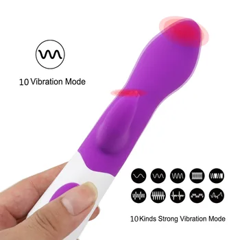 EXVOID Dildo, Vibrator G-spot Massager Klitoris Spodbudi Močne Vibracije Sex Igrače za Ženske Rabbit Vibratorji za Ženska Orgazem
