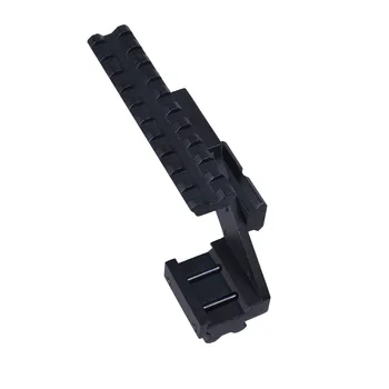 Glock Pištolo Pištolo Obseg Železniškega Gori Aluminija Taktično Red Dot Laser Znamenitosti Weaver Picatinny Zgoraj & Spodaj Železniškega Handguard Gori