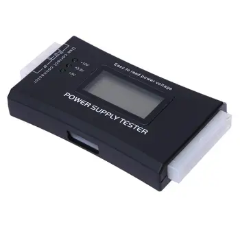 Hitri Test Digitalni LCD Moči Banke Oskrbe Tester Računalnik 20/24 Pin Napajanje Tester Podporo 4/8/24/ATX 20 Pin Vmesnik