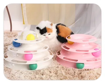 Hišnih Mačk Igrače Stolp Skladbe Disk Mačka Inteligence Zabaviščni disk Predvajati Skladbo Mačka Igrače Žogo Usposabljanje Zabaviščni Ploščo