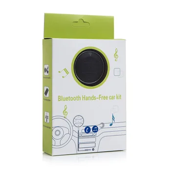 JaJaBor Bluetooth Car Kit, Prostoročno AUX 3,5 MM Glasbe Predvajalnik Zvoka Dvojni USB Avto Polnilec Podpirajo NFC, Seznanjanje Funkcija