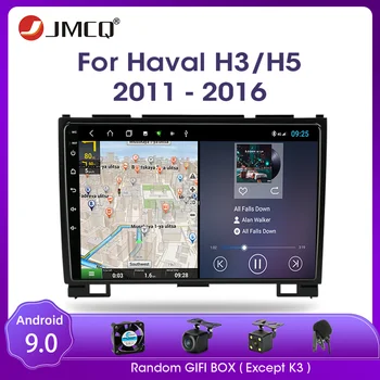 JMCQ Android 9.0 RDS DSP Za Great Wall Hover H5 H3 2011-2016 Avto Radio Multimidia Video 2din 4G+64 G GPS Navigaion Razcep Zaslon