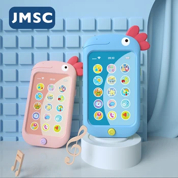 JMSC Baby Telefon, Igrača Mobilne Telefonije Začetku Izobraževalne Kitajski/English Učenje Pralni Teether Glasbeni Multi-Funkcijo Otroci