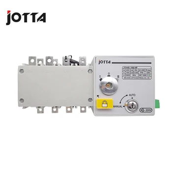 Jotta 100Amp 220V/ 230V/380V/440V 4 Pole 3 Faza Samodejni Prenos Stikalo Priključite Generator Prehod Stikalo
