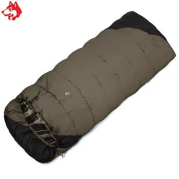 Jungle Kralj Prostem kampiranje, spalna vreča -18 stopinj toplo sredstev spalna vreča 2,3 kg odraslih v sili bombaž zimska spalna vreča