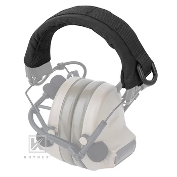 KRYDEX Modularni Slušalke Stojala zaščitni Pokrov Za HOWARD MSA Taktično Glavo Earmuff Slušalke Stojala MOLLE Varstvo Primeru BK