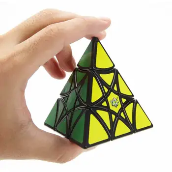 Lanlan Star Piramida Master Skewb Magic Cube 3x3 Hitrost Kocka Magico Nalepke nalepke Magic Cube Magico Puzzle baby otroci igrače