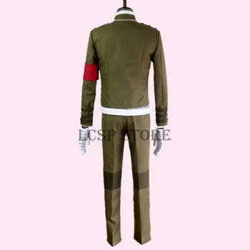 LCSP Novo Danganronpa V3 Korekiyo Shinguji Cosplay Kostum Japonski Igra Vojaško Uniformo Obleko Obleko Oblačila