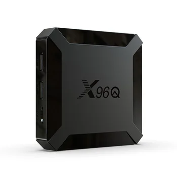 Leadcool QHDTV Resnično X96Q Android 10.0 TV Box H313 Quad Core 4K 3D-Set Top Box HD Media Player QHDTV Lxtream X96Q Smart TV Box