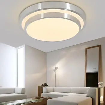 LED okrogle stropne luči za dnevno sobo, spalnico, balkon hotel 12W / 18W moderna stropna luč