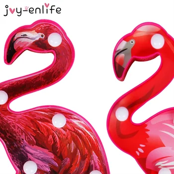 Lep Alpake Flamingo Samorog Lučka 3D Noč Svetlobe Otroci Darilo Igrača Za Otroka, Otrok Spalnica Postelji Dekoracijo Desk Tabela Luči