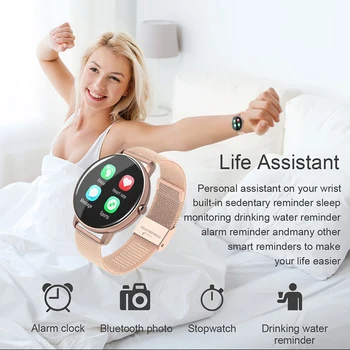 LIGE Nova barva LED Smart watch Nepremočljiva Šport za iPhone Srčni utrip, krvni tlak informacije pokličite pametne ure Za Ženske, Moške