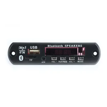Lossless Bluetooth, MP3, WMA Dekoder Odbor z Daljinsko upravljanje Avdio Modul za Podporo AUX TF USB, FM Radio Za Avto Opremo