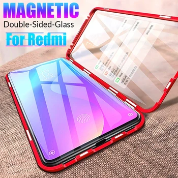 Magnetni Adsorpcije Flip Primeru Telefon Za Xiaomi MI 9 Lite 9 Svetlobe CC9 Pro 9T A3 Zadnji Pokrov Za Xiomi Xaomi Redmi Opomba 8 Pro 8T A8