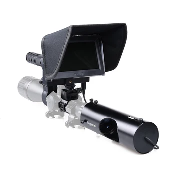 Megaorei 2 Lov Riflescope Night Vision IR Področje Optike Pogled Video Kamera Ir Laser LED 400 metrov Night Vision Camera