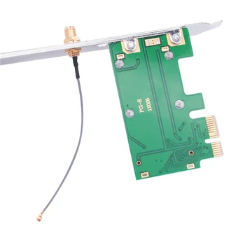 MINI PCI-E za Namizni računalniki PCI-E Card Adapter Brezžična Omrežja Kartico Mini PCIE Prenosni RAČUNALNIK Brezžična Omrežja, Kartice Sim Adapter UY8
