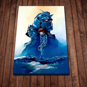 Mobile Suit Gundam 0079 Plakat Sodobno Platno, Tisk Slikarstvo, Umetnost Hodnika Dnevne Sobe Edinstven Okras